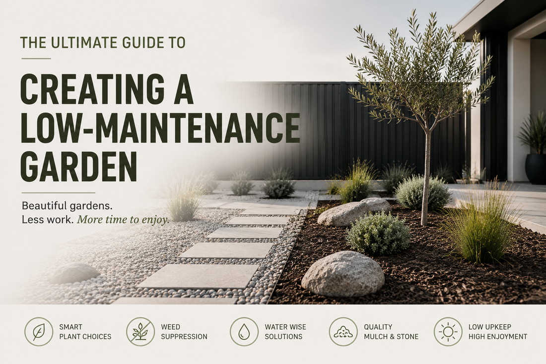 The Ultimate Guide - Creating a Low Maintenance Garden