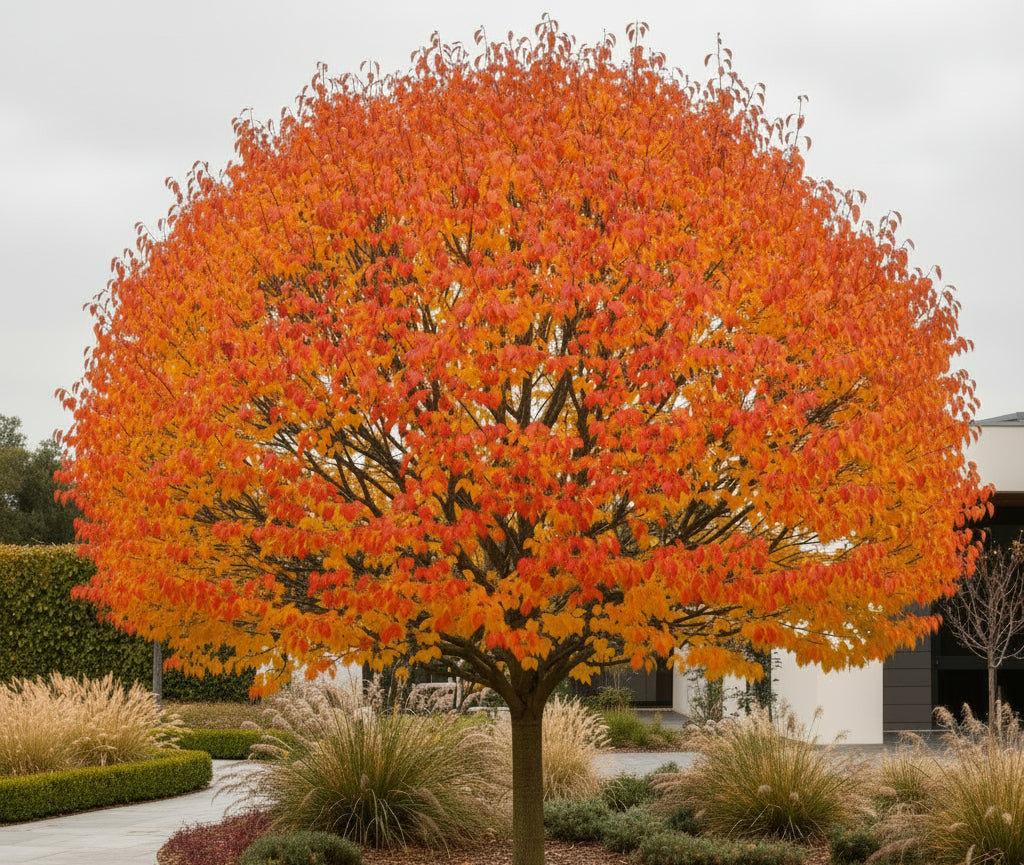 Pyrus Calleryana Aristocrat street tree form — Leading Landscapes Canterbury