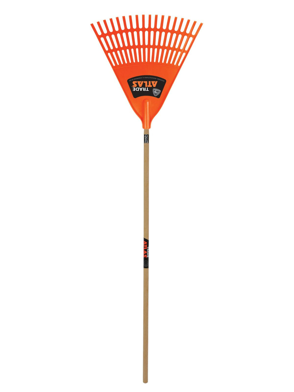 ATLAS leaf rake close-up showing tines — garden clean-up tool — Leading Landscapes Canterbury