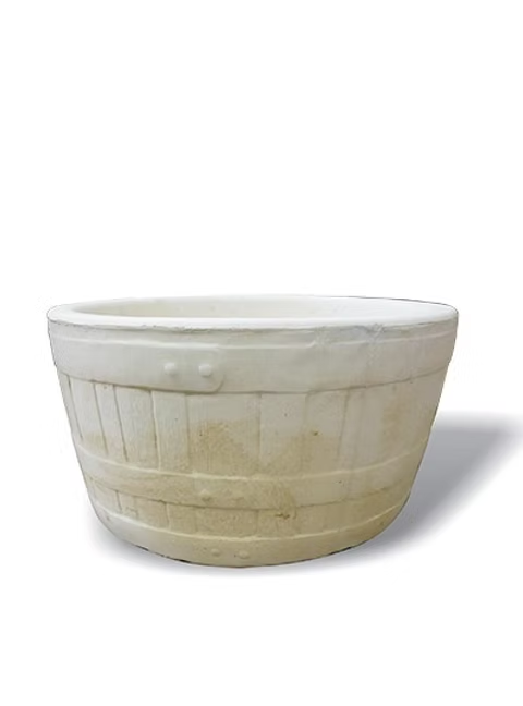 Garden Sculpture - Barrel Planter