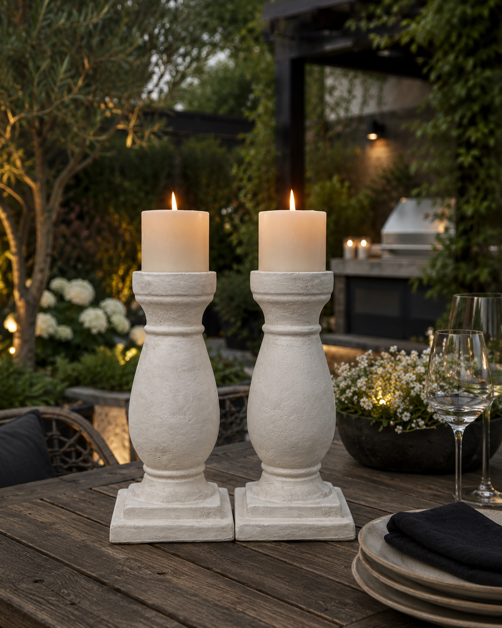 Cottage Candlestick - Leading Landscapes Canterbury