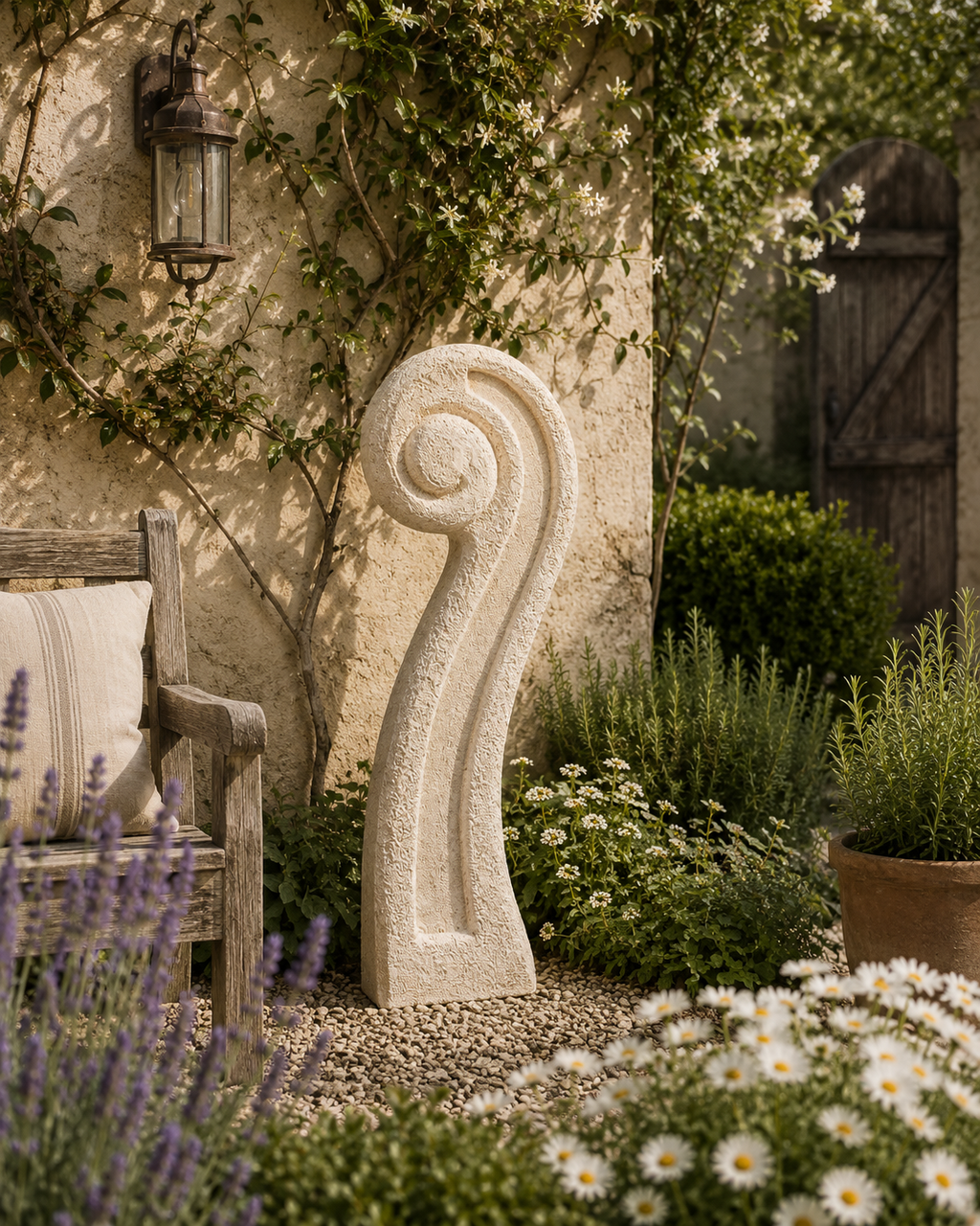 Garden Sculpture - Koru 'Tama'