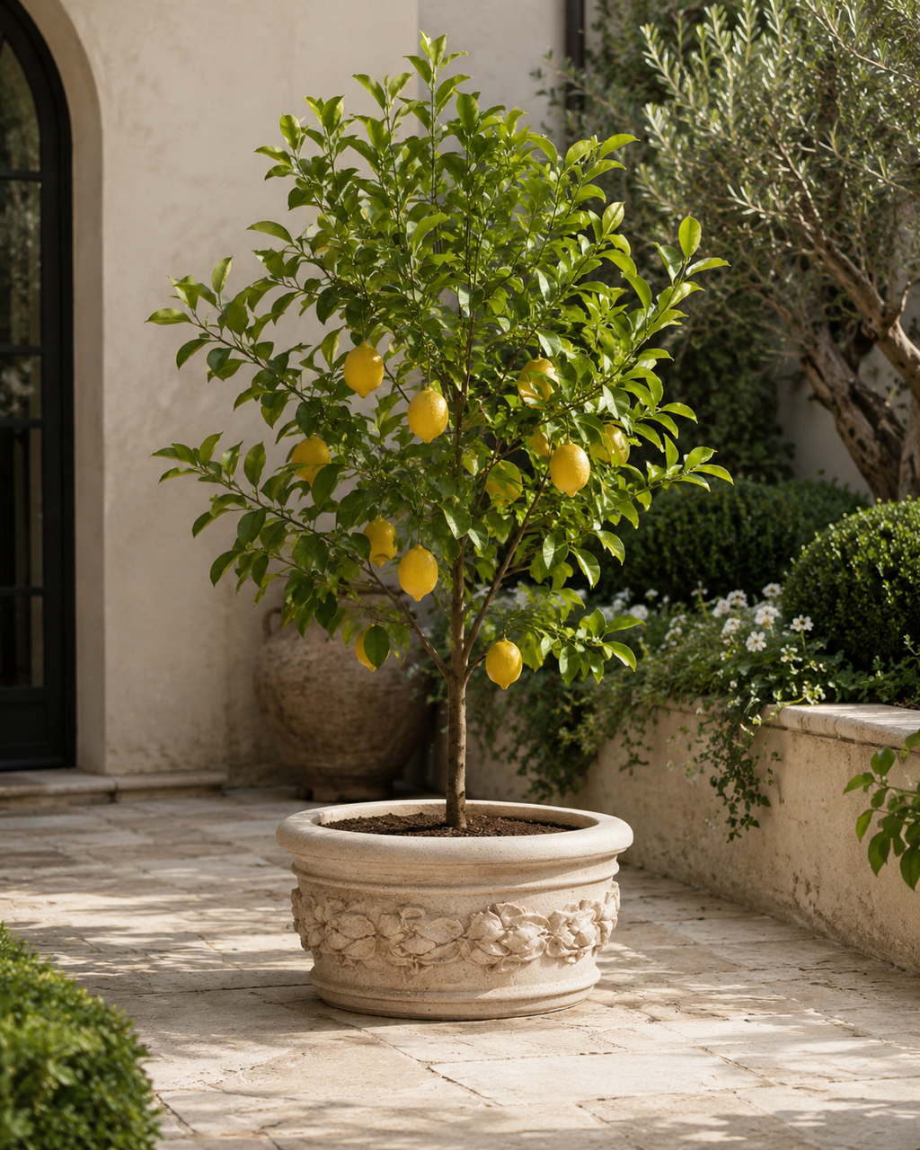 Lemon Oval Planter - Leading landscapes Canterbury