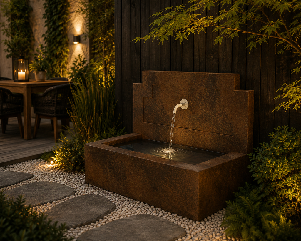 Water Fountain - Leading Landscapes Canterbury