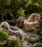 Icelandic Sheepskin rugs - Leading Landscapes Canterbury