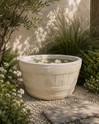 Barrel Planter - Leading Landscapes Canterbury