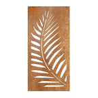 Corten steel SmartScreen Schist design — decorative garden privacy screen — Leading Landscapes Canterbury