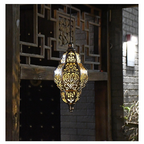 Moroccan inspired Solar Lantern - Leading Landscapes Canterbury