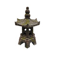 Round Pagoda garden ornament — decorative stone feature for outdoor spaces — Leading Landscapes Canterbury