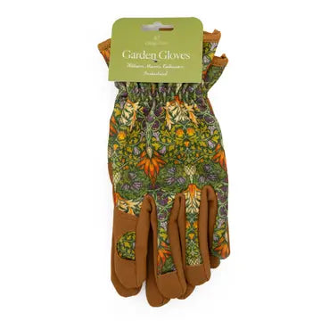 Williams Morris design garden gloves.