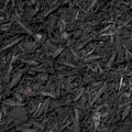 Double black bark mulch for garden beds — dark decorative finish — Leading Landscapes Canterbury