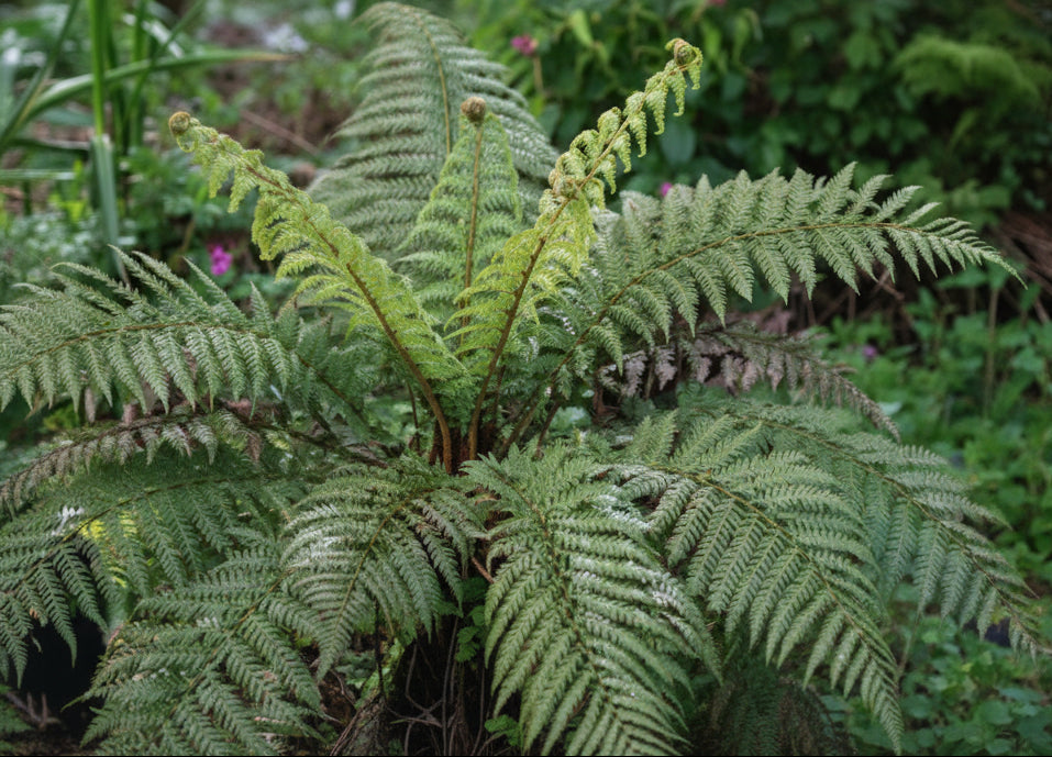 Dicksonia Fibrosa Wheki Ponga NZ native tree fern with fibrous trunk — Leading Landscapes Canterbury
