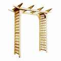 Timber garden arch for climbing plants and garden entrances — Leading Landscapes Canterbury