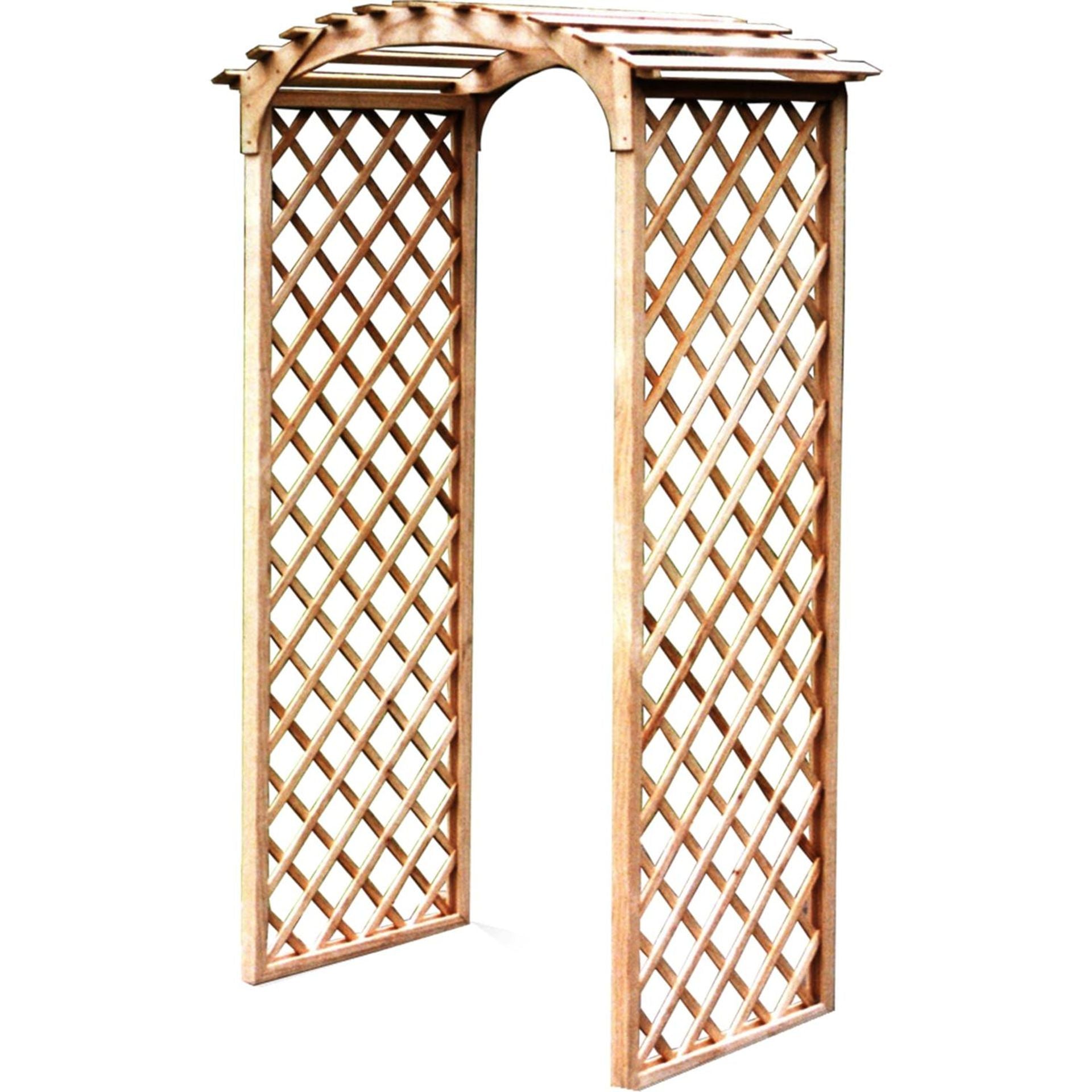 Timber garden arch for climbing plants and garden entrances — Leading Landscapes Canterbury