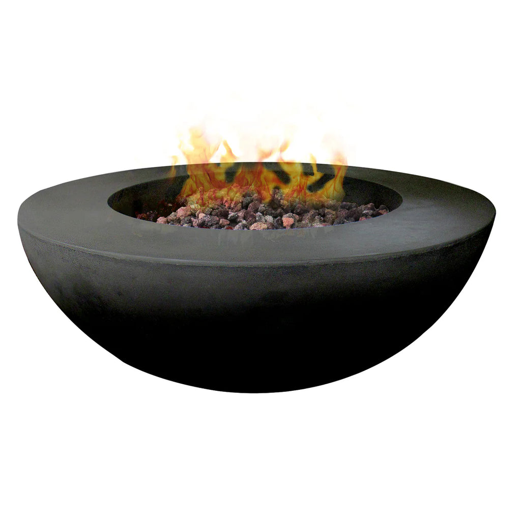 Premium Concrete Round Gas Fire Pit