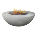 Premium Concrete Round Gas Fire Pit