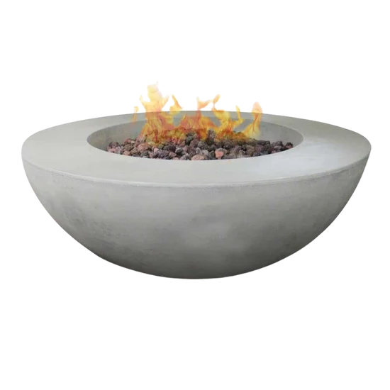 Premium Concrete Round Gas Fire Pit